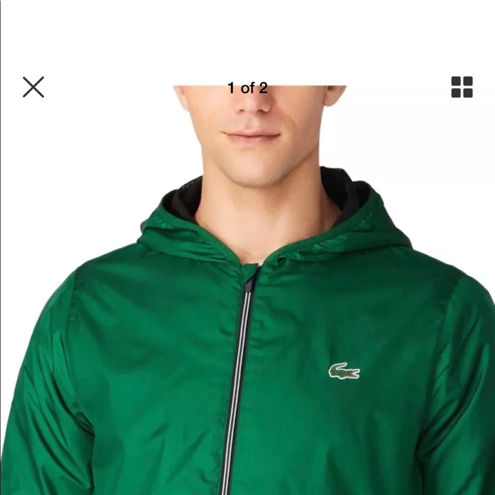 Lacoste lightweight tennis jacket XL